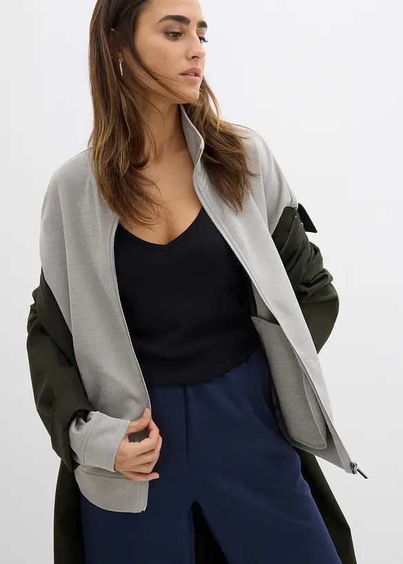 Gilet zipp&eacute; en n&eacute;opr&egrave;ne, bonprix