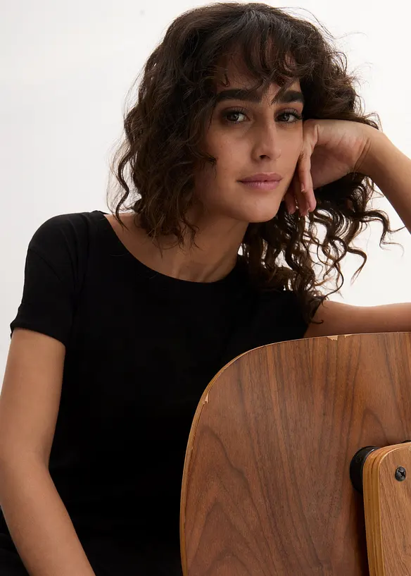 Robe en jersey 100% coton, bonprix