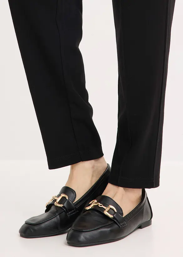 Pantalon &eacute;lastiqu&eacute; avec nervures devant, bonprix