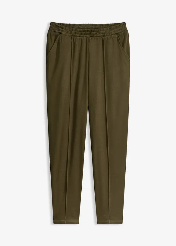 Jersey-Schlupfhose mit Biese, bonprix