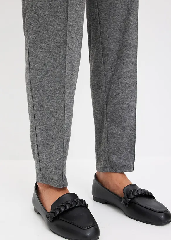 Jersey-Schlupfhose mit Biese, bonprix