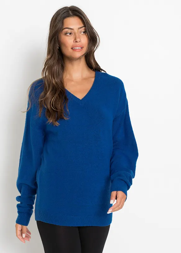 Oversize-Strick-Pullover, bonprix