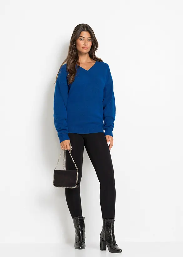 Oversize-Strick-Pullover, bonprix