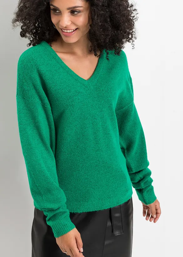 Pull en maille oversize, bonprix