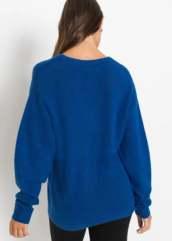 Oversize-Strick-Pullover, bonprix