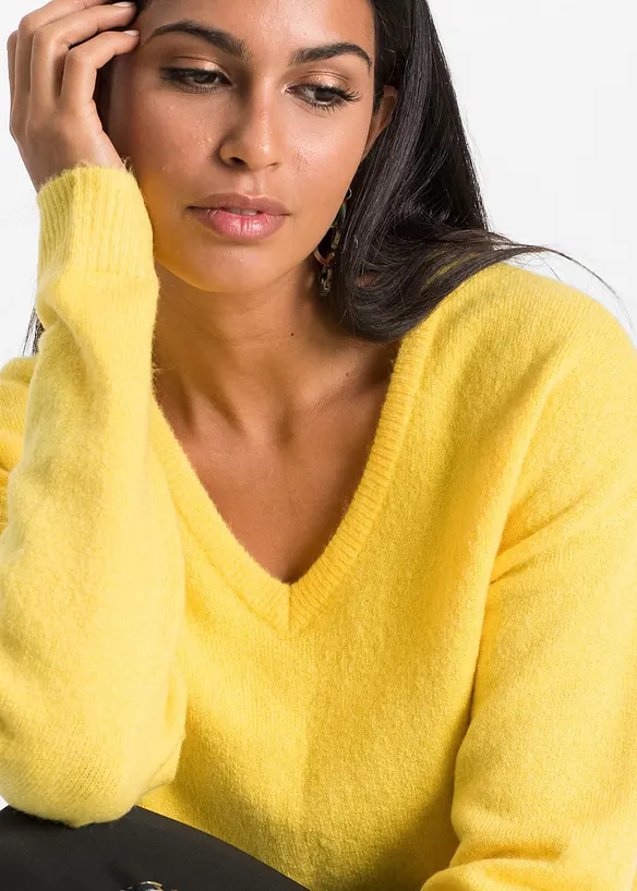 Pull en maille oversize, bonprix