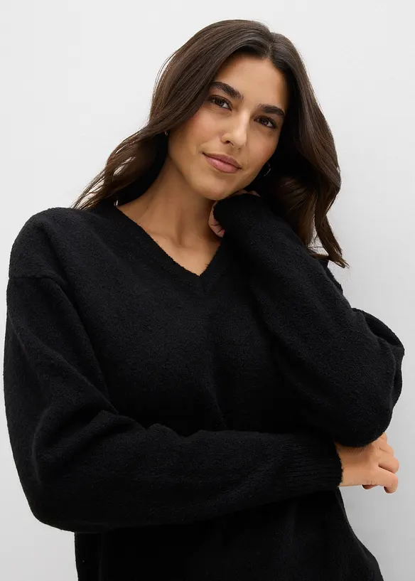 Pull en maille oversize, bonprix