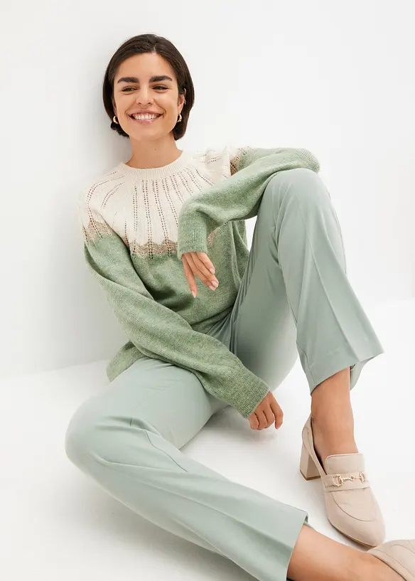 Ajour-Pullover, bonprix