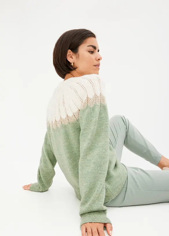 Ajour-Pullover, bonprix