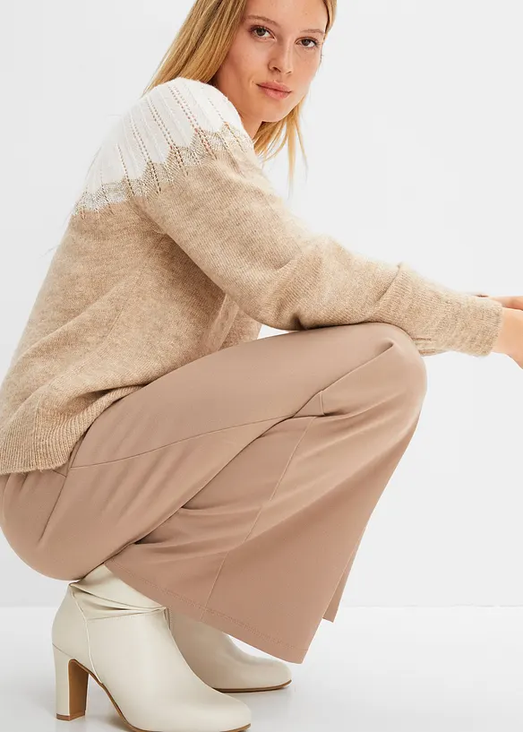 Pull ajour&eacute;, bonprix