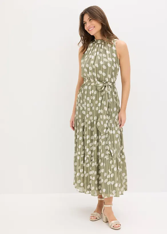 Robe en mousseline avec fil brillant, bonprix