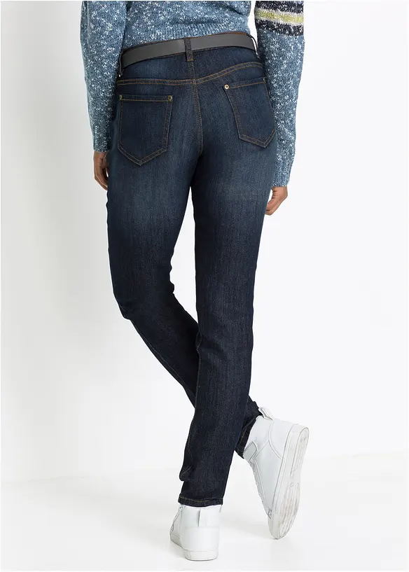 Jean Mom extensible et confortable, taille mi-haute, bonprix