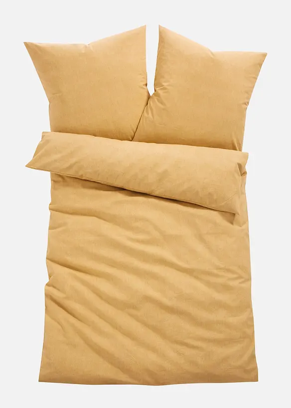 Linon-Bettw&auml;sche in Leinenoptik, bonprix