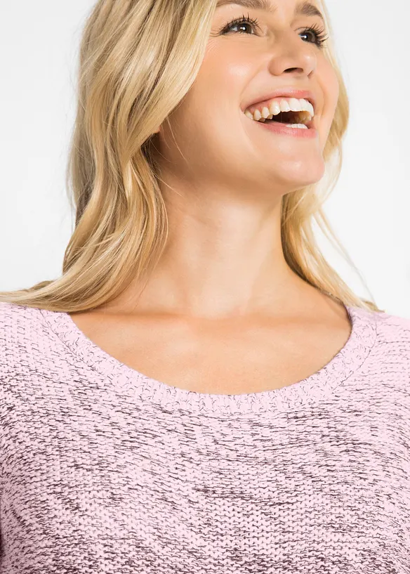 Pull en grosse maille avec d&eacute;grad&eacute; de couleur, bonprix