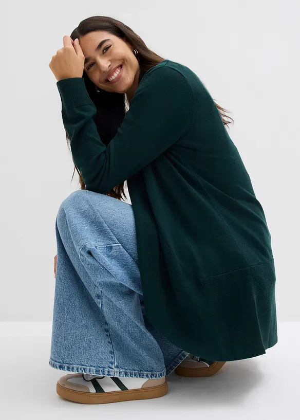 Gilet en fine maille, bonprix