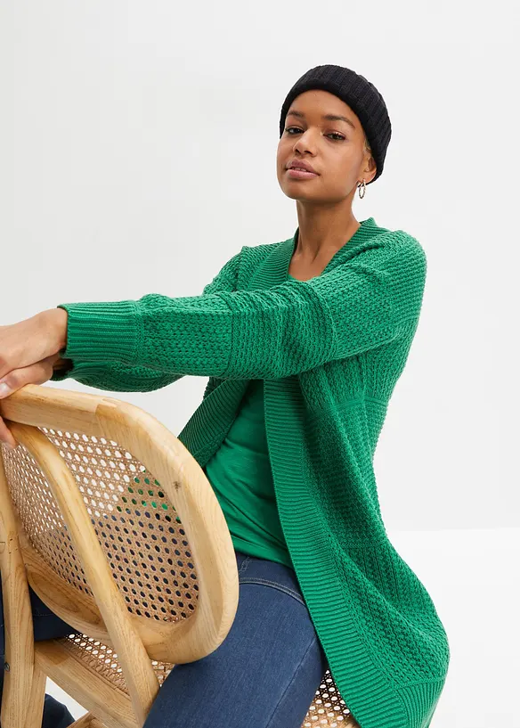 Longstrickjacke, bonprix