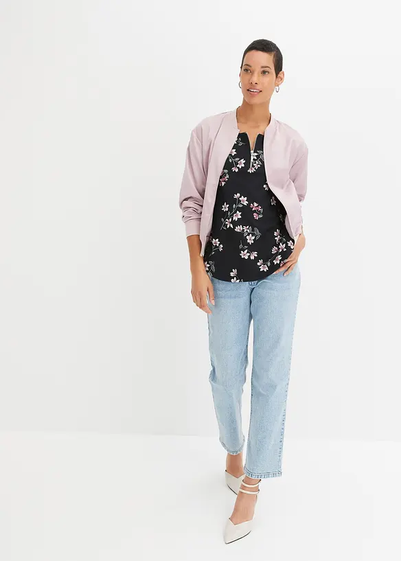 T-shirt oversize en coton extensible, bonprix