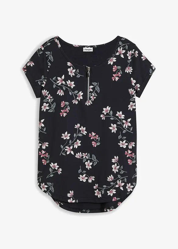 T-shirt oversize en coton extensible, bonprix