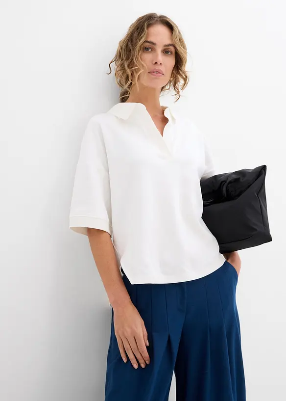 Poloshirt aus reiner Bio-Baumwolle, bonprix