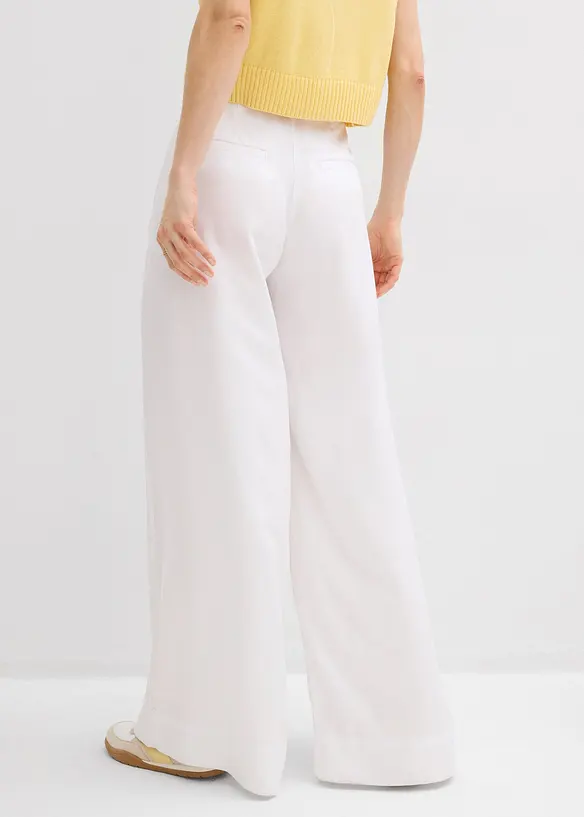 Bundfaltenhose aus flie&szlig;endem Lyocell, bonprix