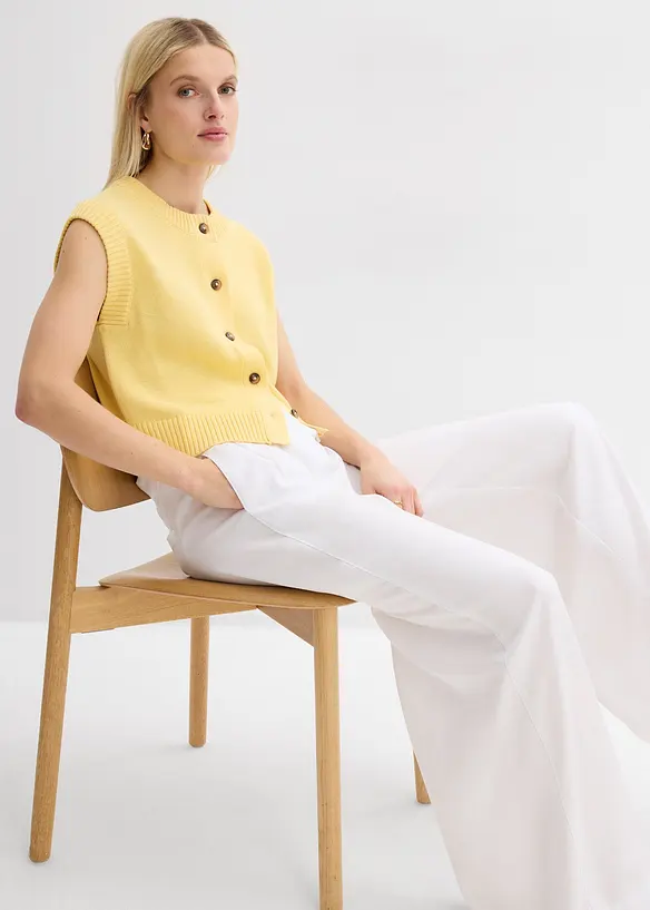 Bundfaltenhose aus flie&szlig;endem Lyocell, bonprix