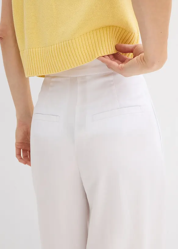 Bundfaltenhose aus flie&szlig;endem Lyocell, bonprix