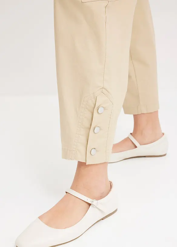 Cargohose aus Baumwoll-Stretch, bonprix