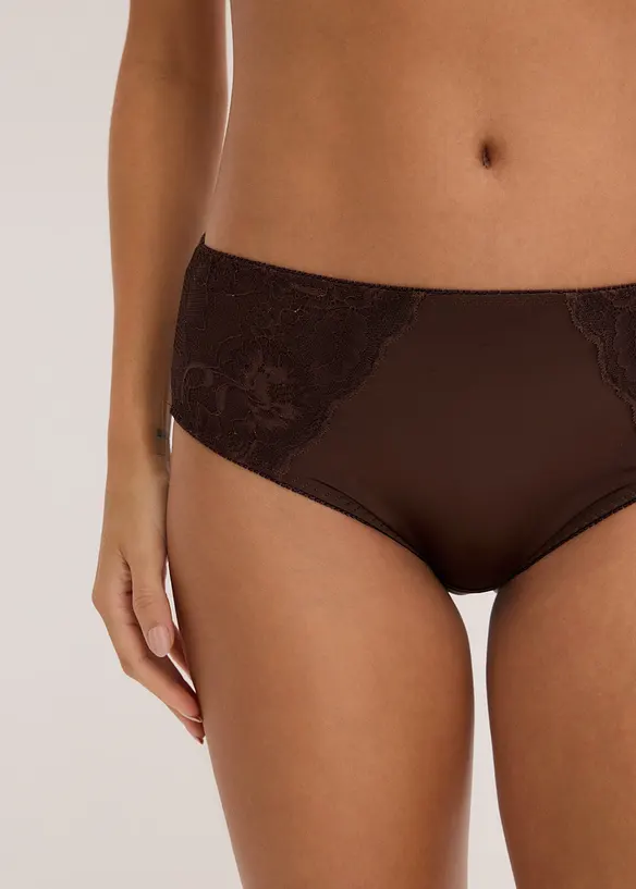 Maxislip mit Glanzeffekt (2er Pack), bonprix