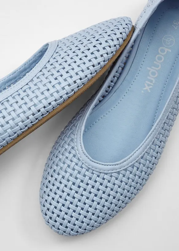 Ballerinas aus Soft-Material, bonprix