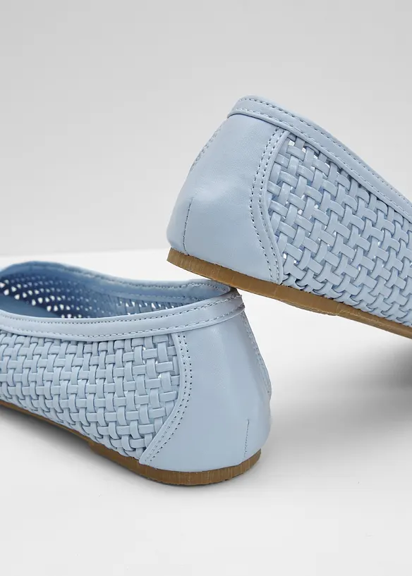 Ballerinas aus Soft-Material, bonprix