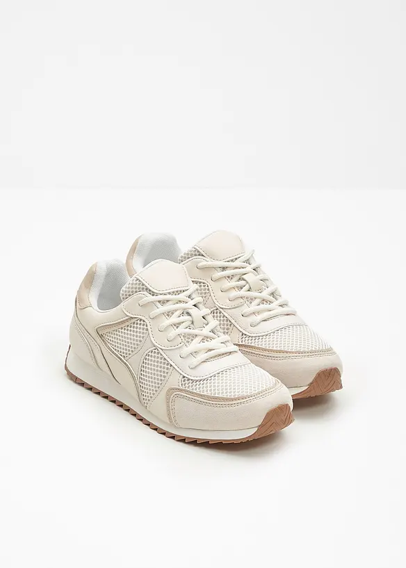 Chunky Sneaker mit Mesh-Einsatz, bonprix