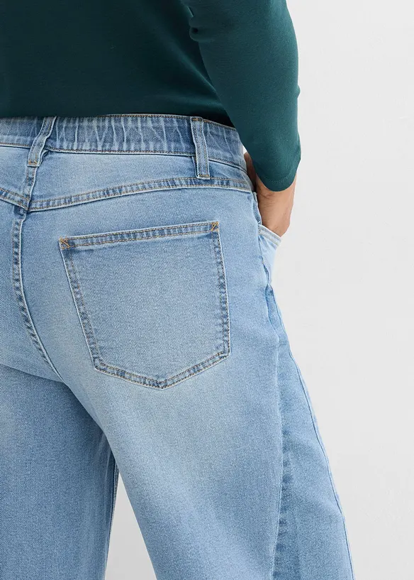 Jean large taille mi-haute, bonprix