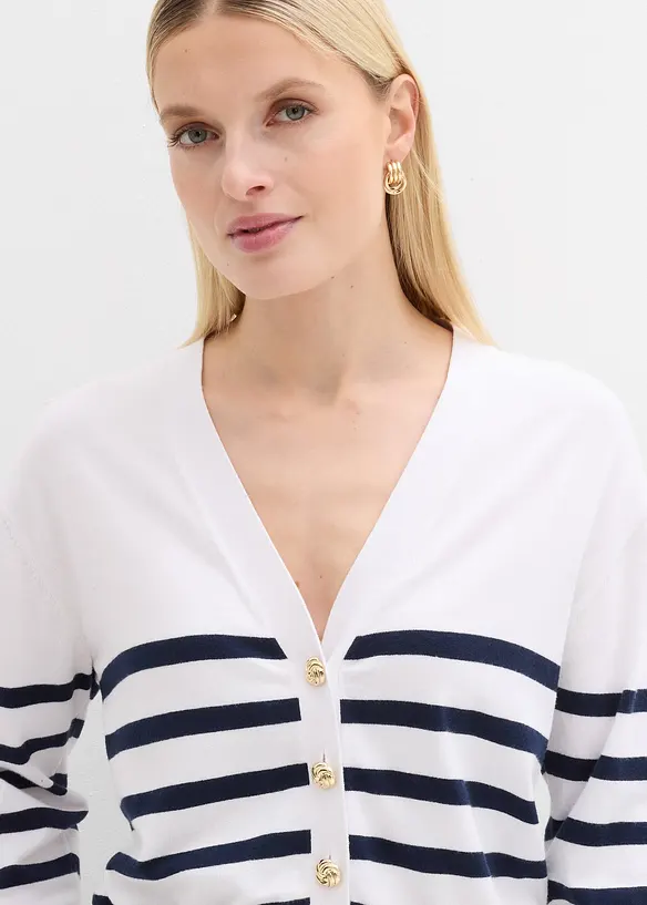 Strickjacke aus softem Viskose-Mix, bonprix