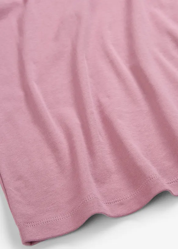 Rippshirt aus reiner Baumwolle, bonprix