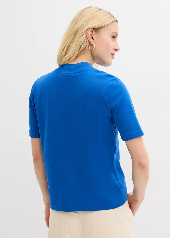 Rippshirt aus reiner Baumwolle, bonprix