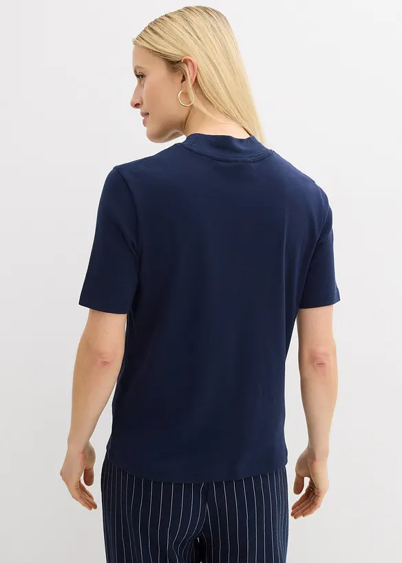 Rippshirt aus reiner Baumwolle, bonprix