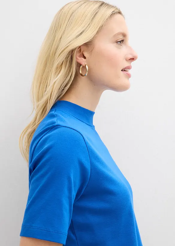 Rippshirt aus reiner Baumwolle, bonprix