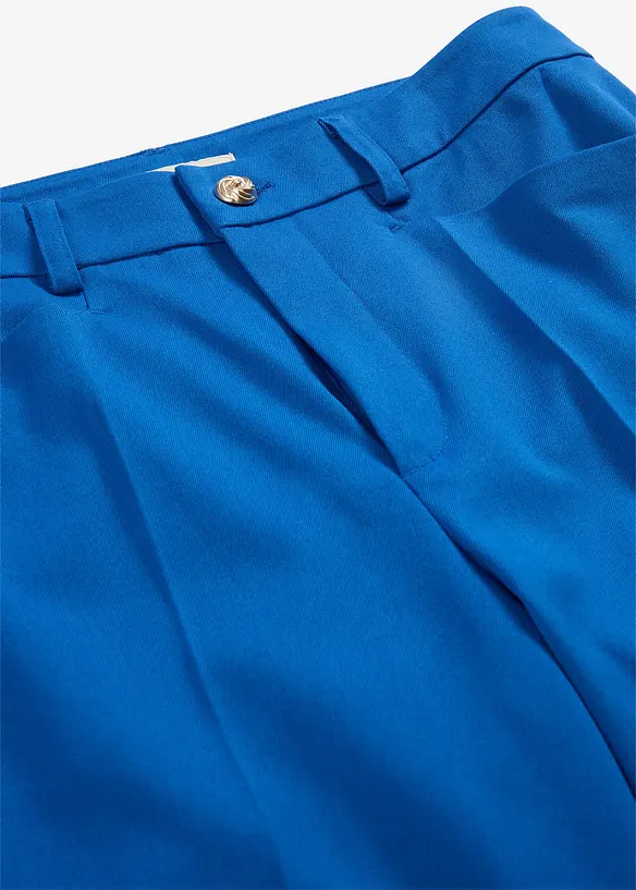 Ausgestellte 7/8 Hose mit dekorativem Knopf, bonprix