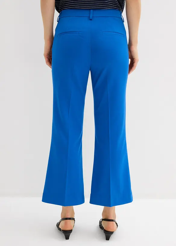 Ausgestellte 7/8 Hose mit dekorativem Knopf, bonprix