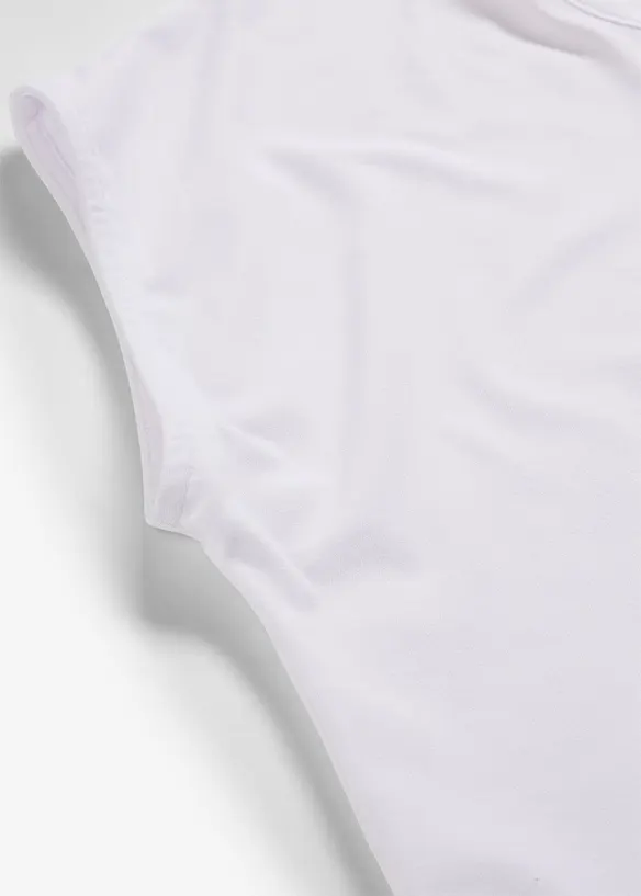 Shirt mit Satinkante, bonprix