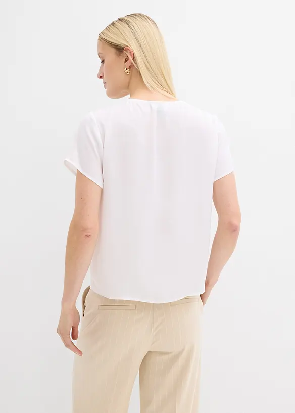 Tunika aus feinem Satin, bonprix