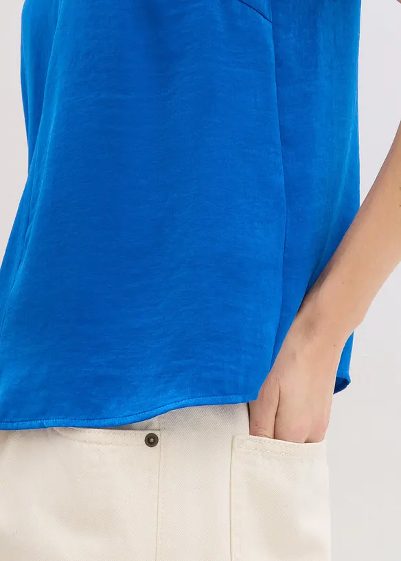 Tunika aus feinem Satin, bonprix