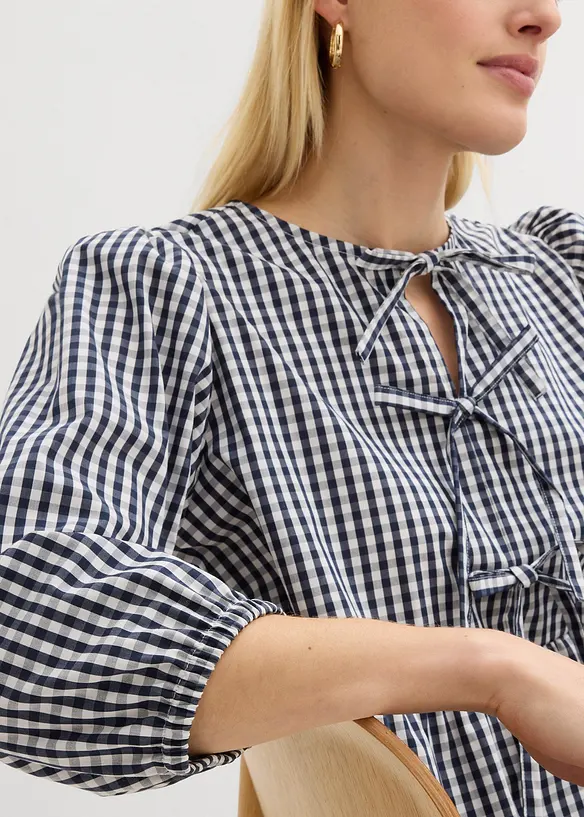 Blouse &agrave; nouettes, bonprix