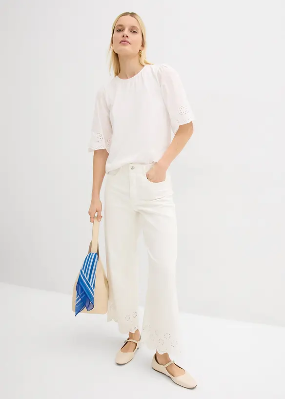 Culotte  aus elastischem Baumwoll-Mix, bonprix