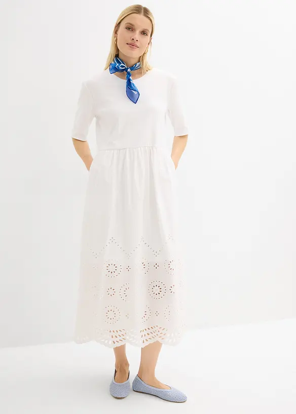 Maxikleid aus reiner Baumwolle, bonprix