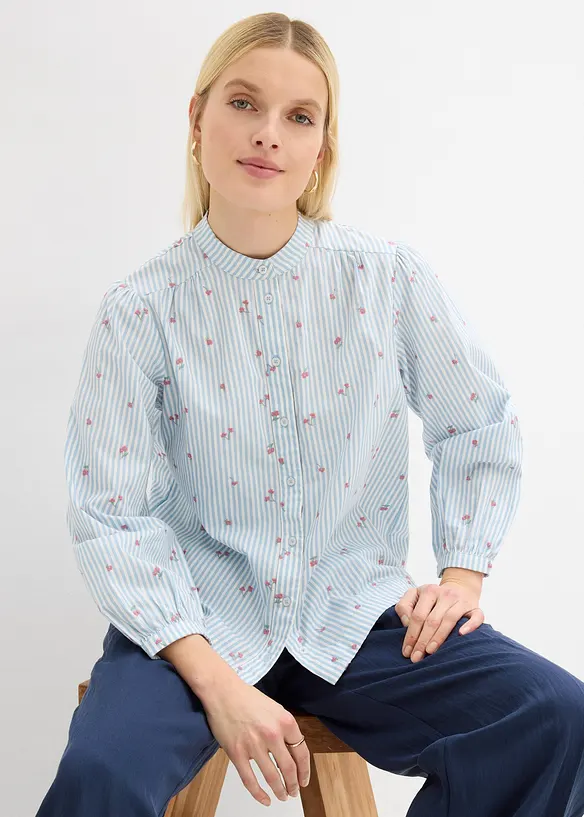 Bluse aus reiner Baumwolle, bonprix
