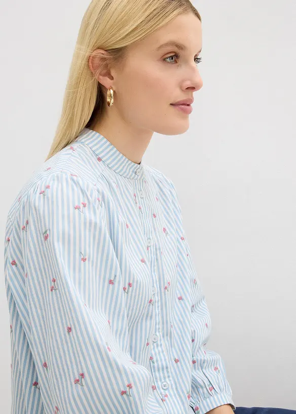 Bluse aus reiner Baumwolle, bonprix