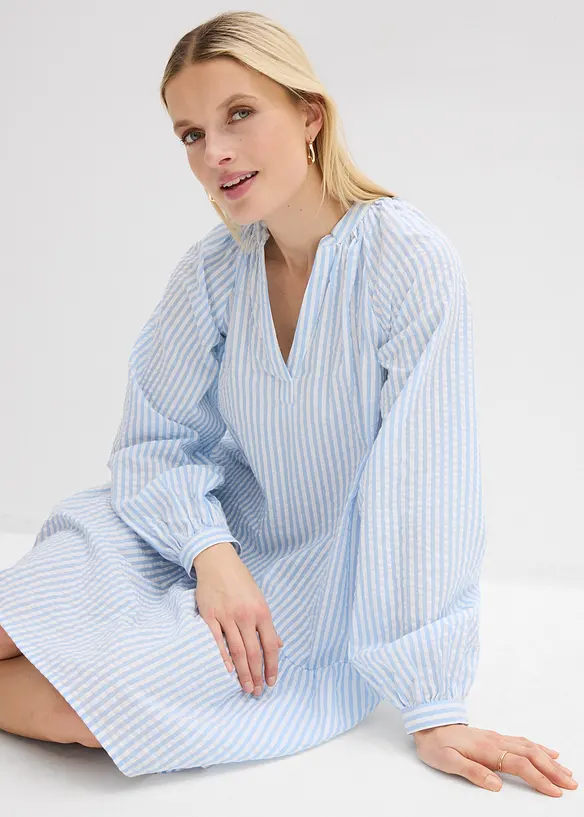 Tunika-Kleid aus reiner Baumwolle, bonprix