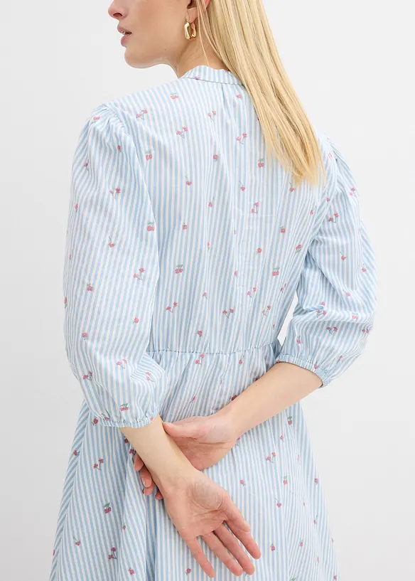 Minikleid aus reiner Baumwolle, bonprix