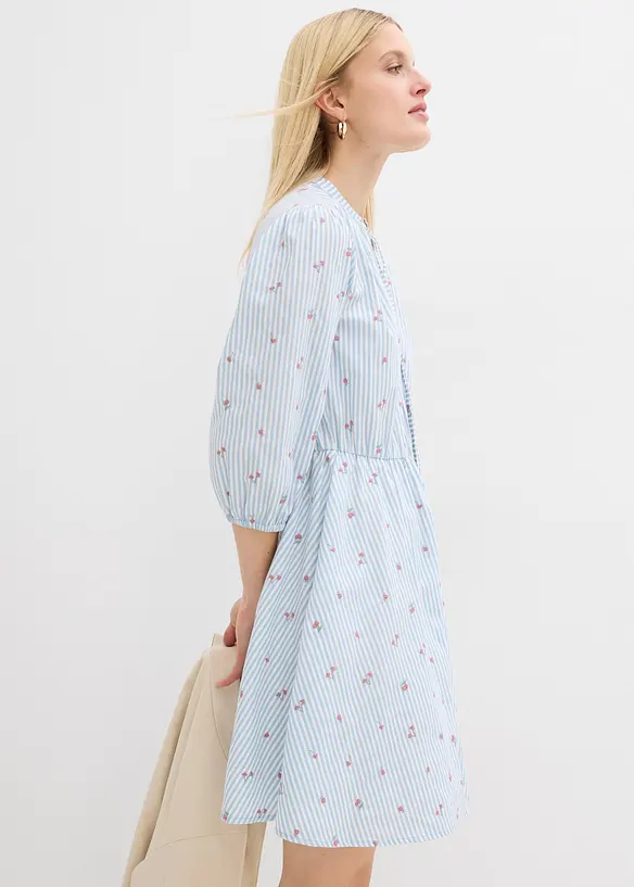 Minikleid aus reiner Baumwolle, bonprix